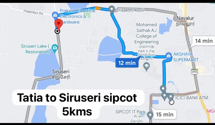 Gated community Luxury Villa Plots for Sale in Thalambur OMR