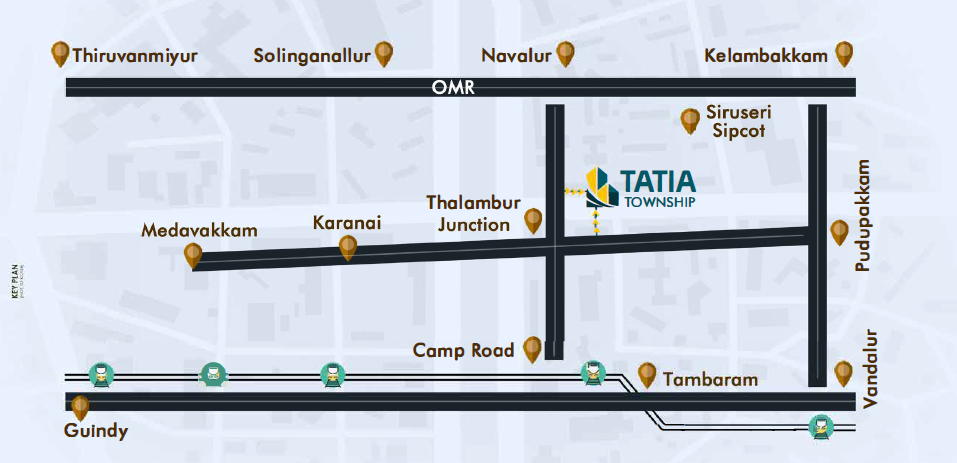 Gated community Luxury Villa Plots for Sale in Thalambur OMR
