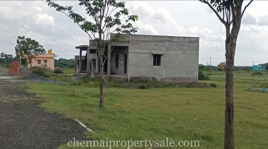 DTCP approved plot sale in ponneri