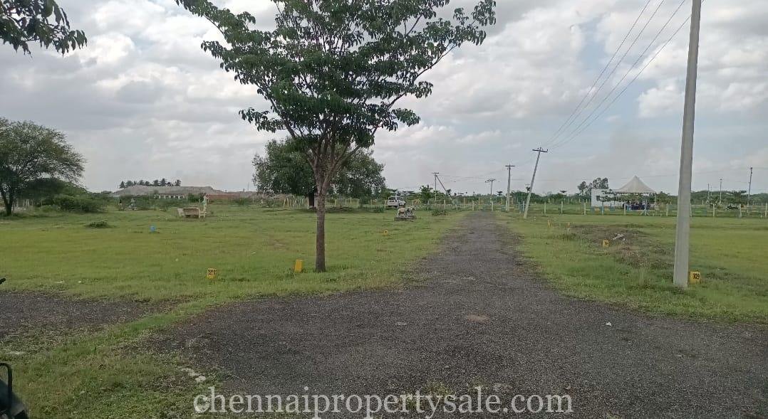 DTCP approved plot sale in ponneri