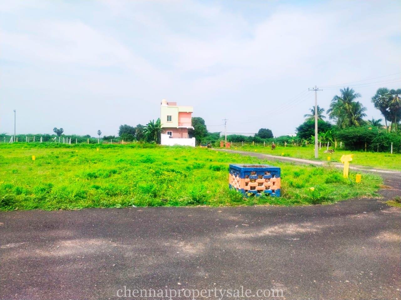 Dtcp Apvd Gated community plots sale in Sevvapet