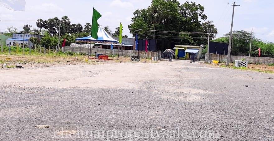 Dtcp Apvd Gated community plots sale in Sevvapet