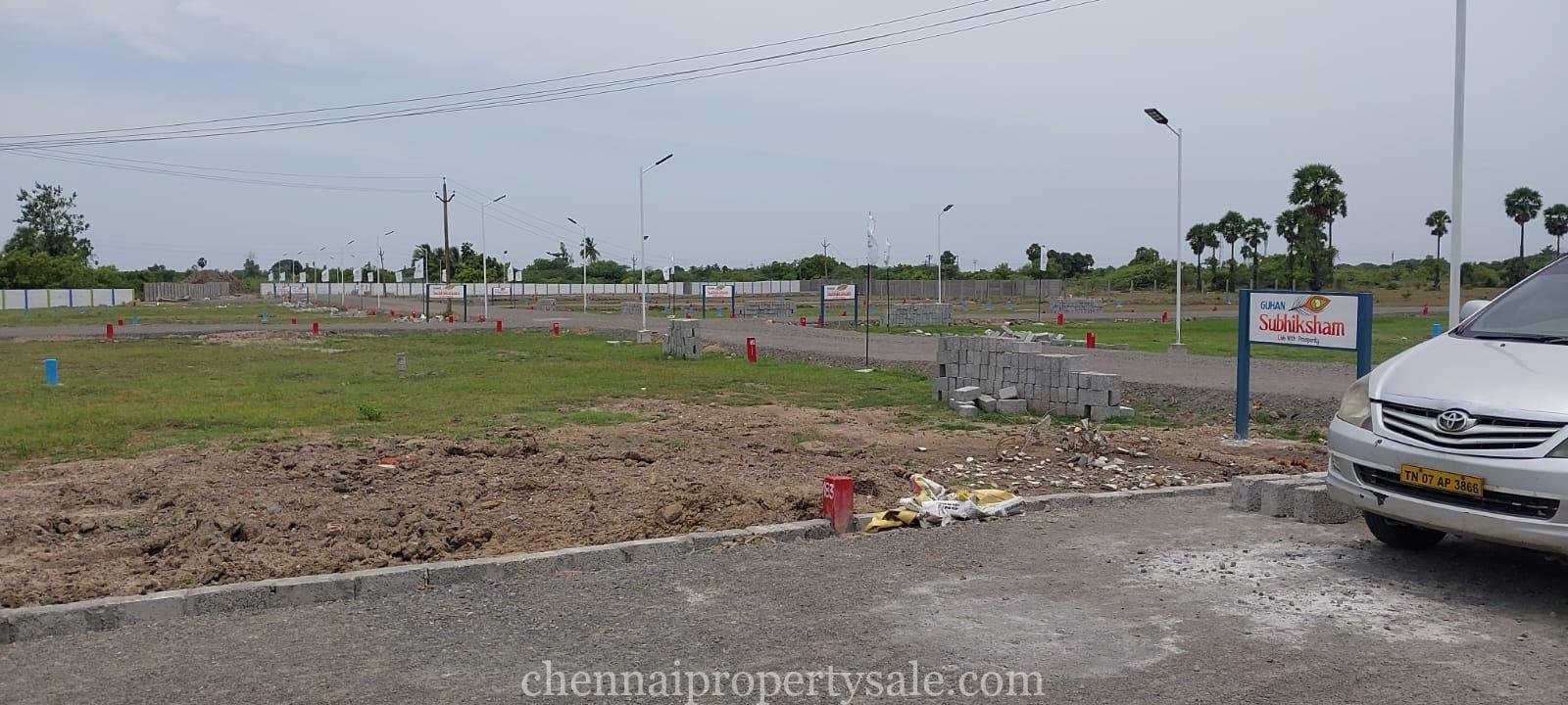 Dtcp approved plot sale at Olakkur Tindivanam on NH45