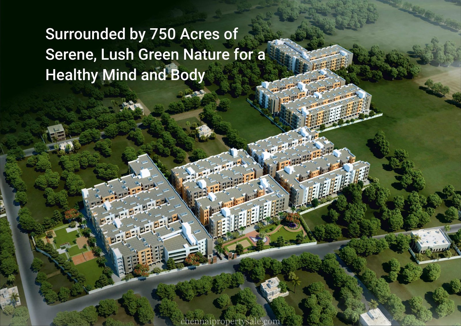 Gated community flats sale in Guduvanchery