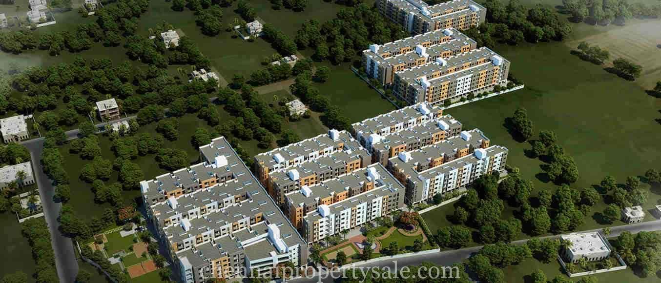 Gated community flats sale in Guduvanchery