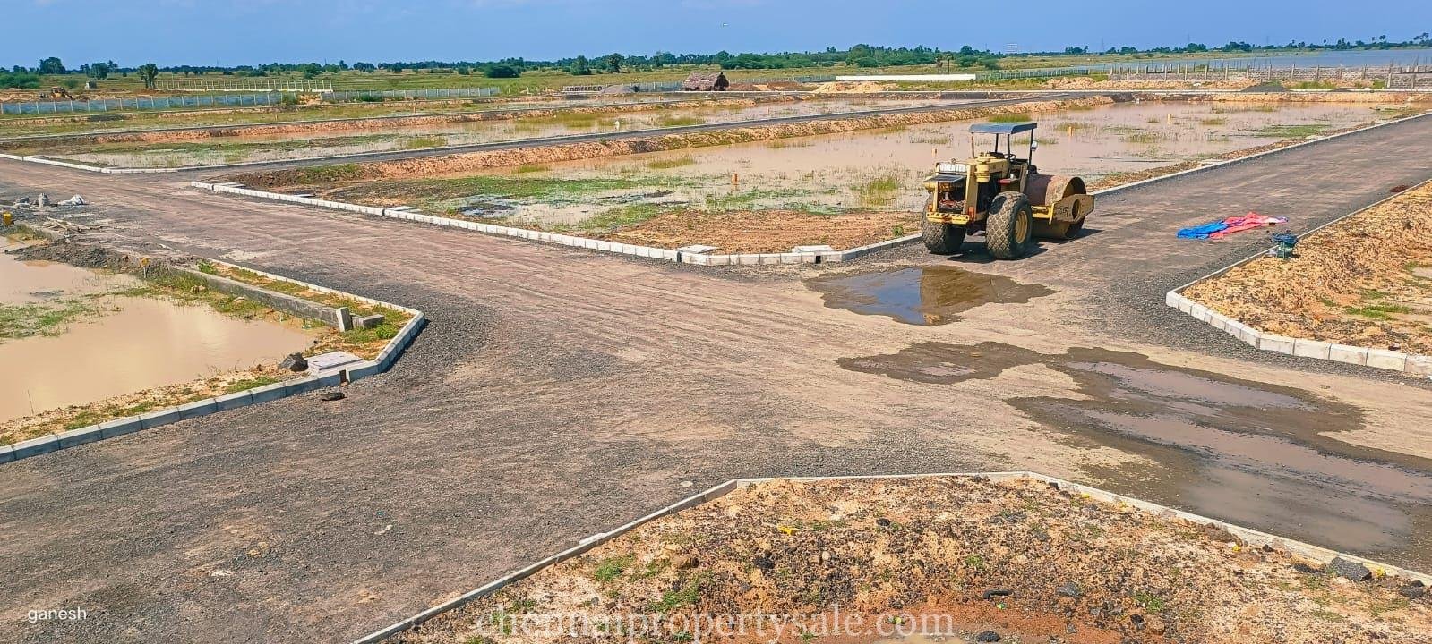 Dtcp Apvd Gated community plots sale in Kanchipuram