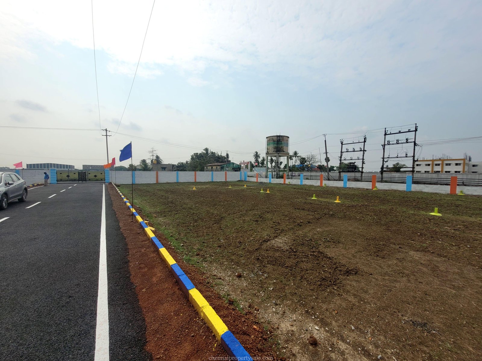 Gated community plots sale in Redhills Sriram nagar