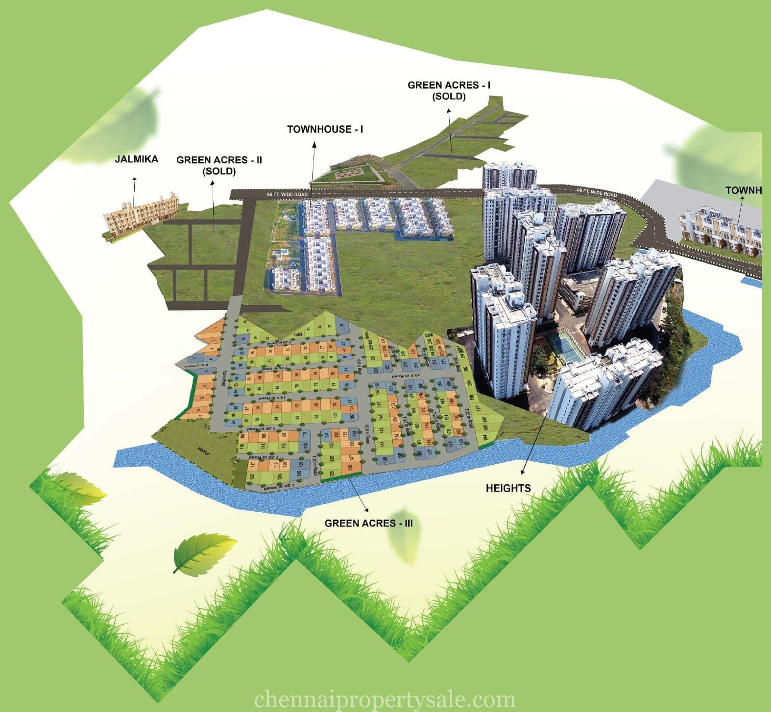 Gated Community DTCP aproved plots in Oragadam