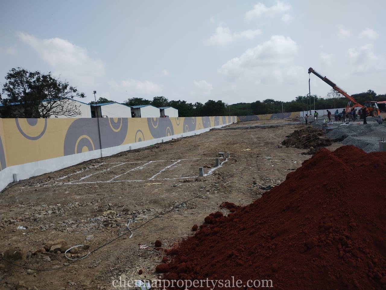 1200 sqft Gated Community Plots Sale at Manapakkam