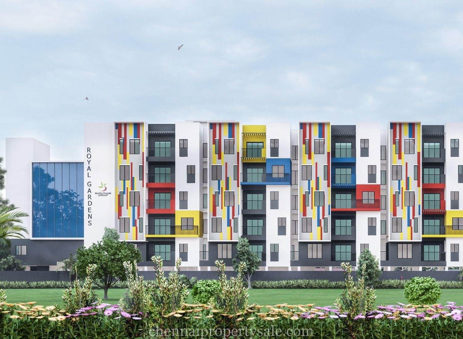 Gated community flats sale in  Manimangalam