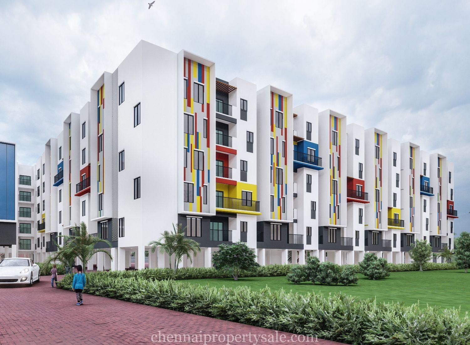 Gated community flats sale in Manimangalam