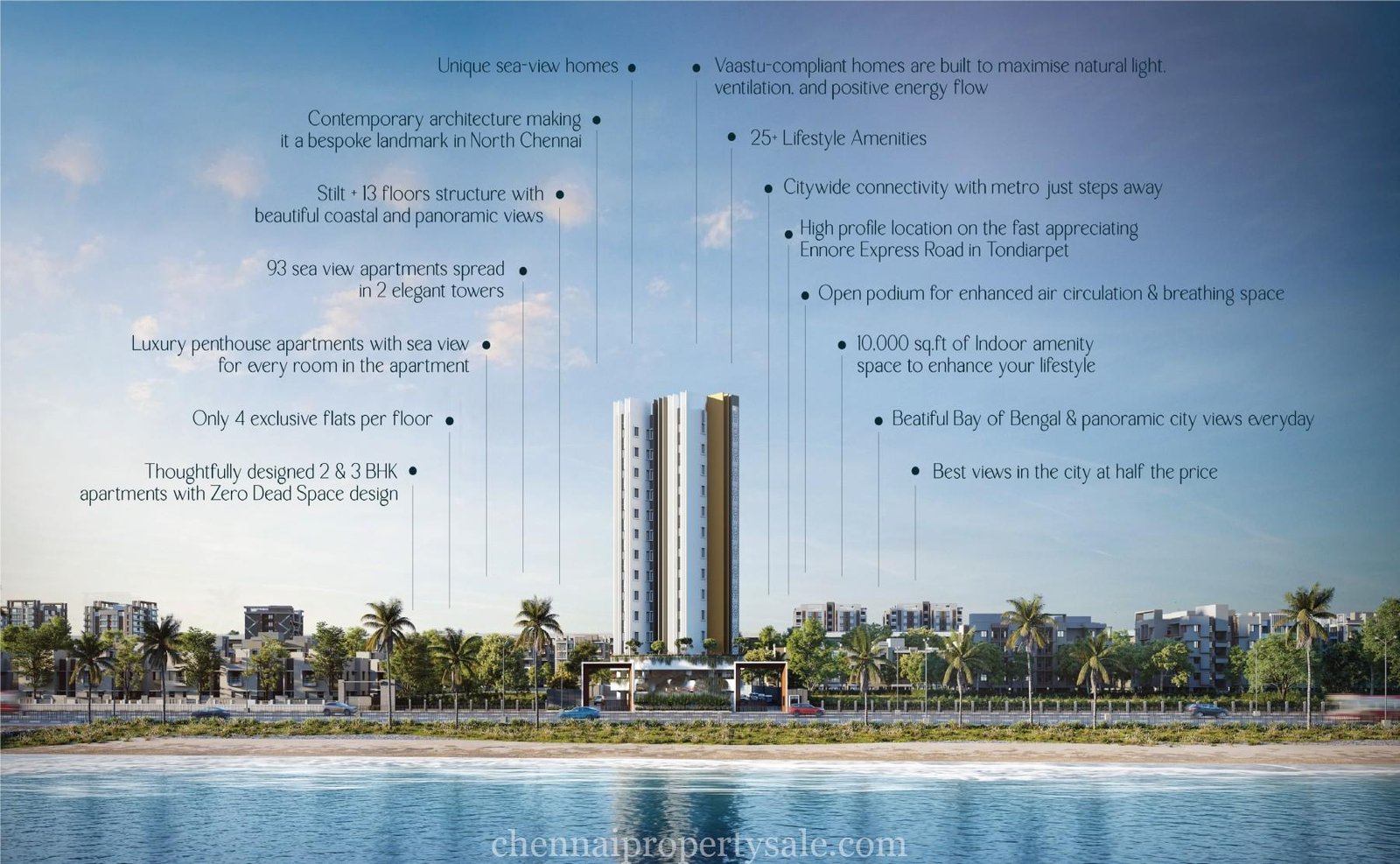 Luxury Apartment sale in Tondiarpet