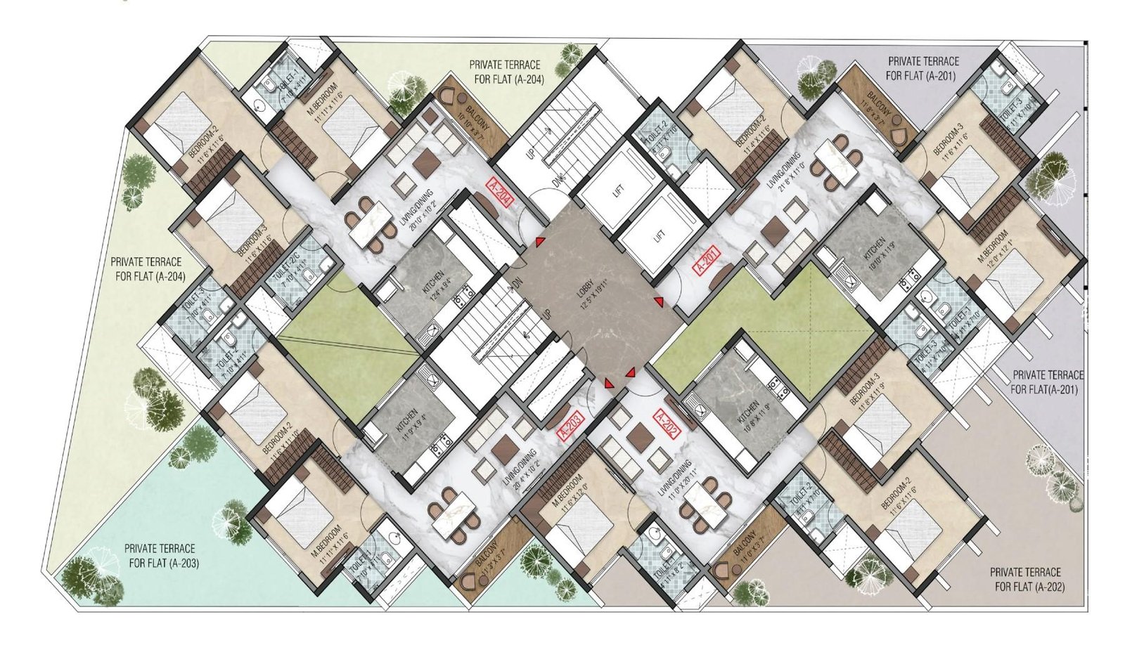 Luxury Apartment sale in Tondiarpet