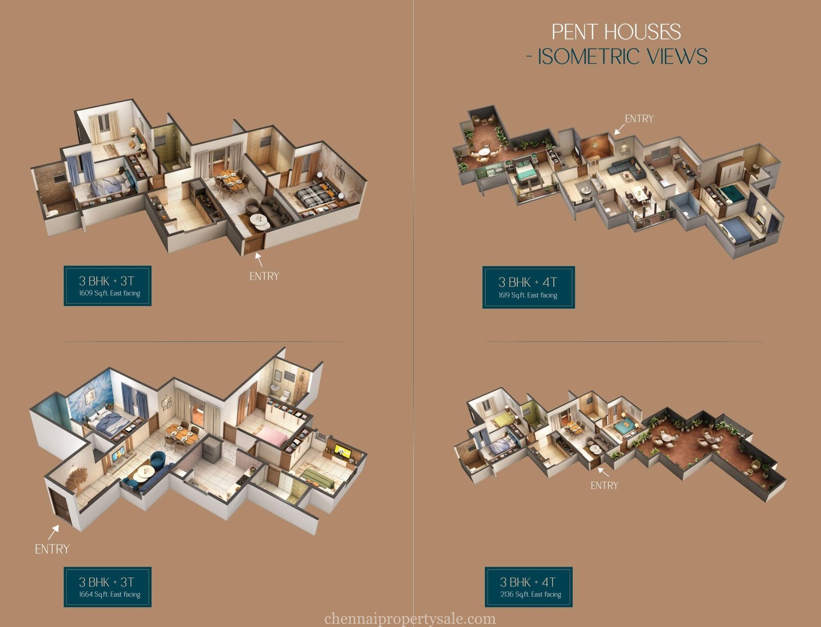 Luxury Apartment sale in Tondiarpet