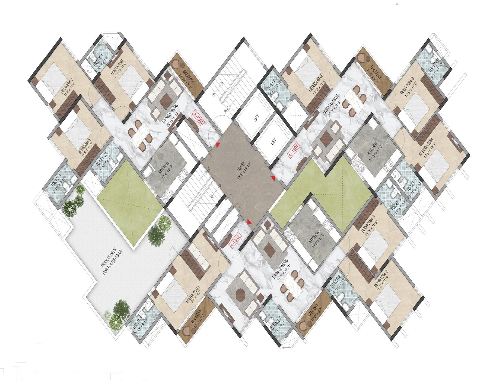 Luxury Apartment sale in Tondiarpet