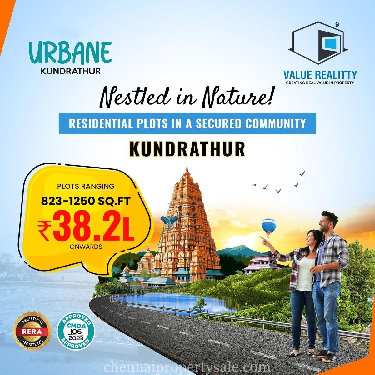 Gated Community Villa Plots Sale in Kundrathur