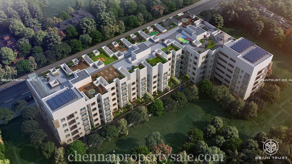 Gated community Flats sale in Santhosapuram