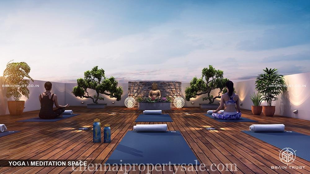 Gated community Flats sale in Santhosapuram