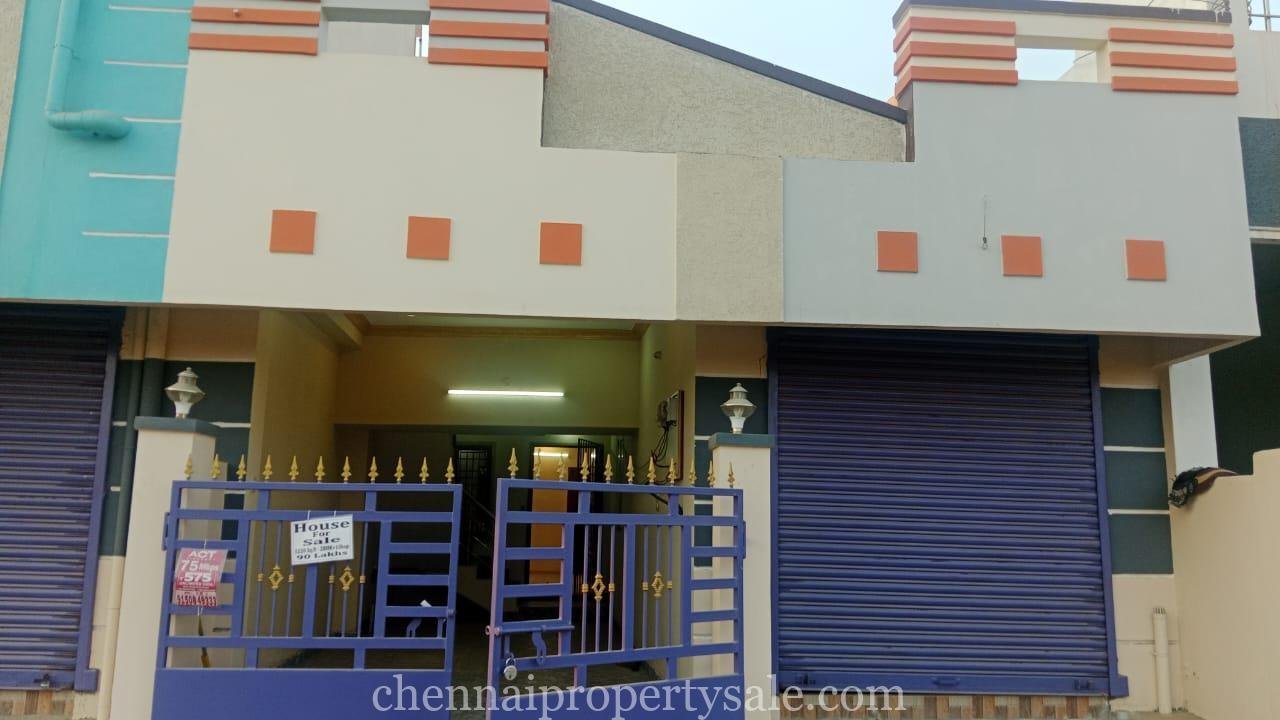 Individual 2bhk House with one Shop for sale Samayapuram