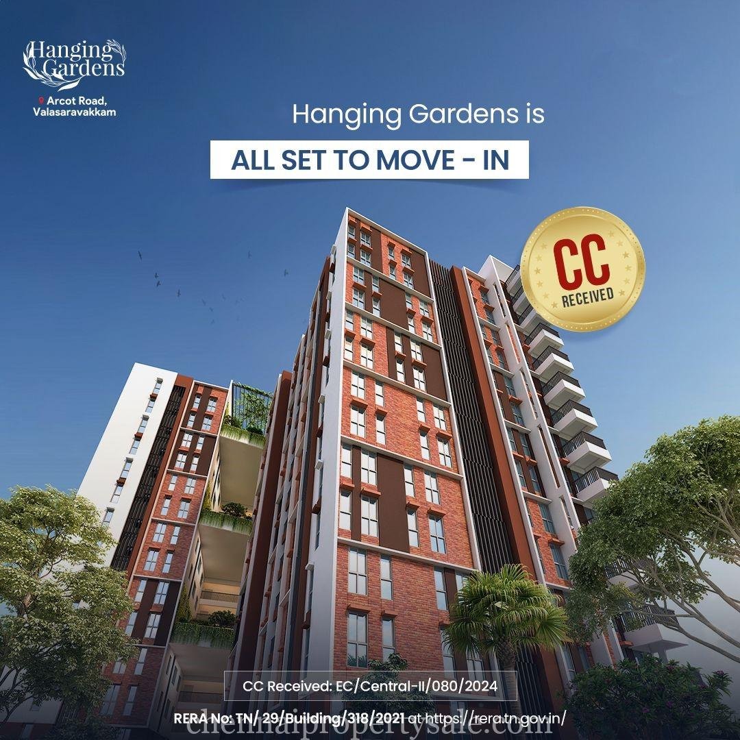 Luxuray Apartment Flats sale in Valasaravakkam