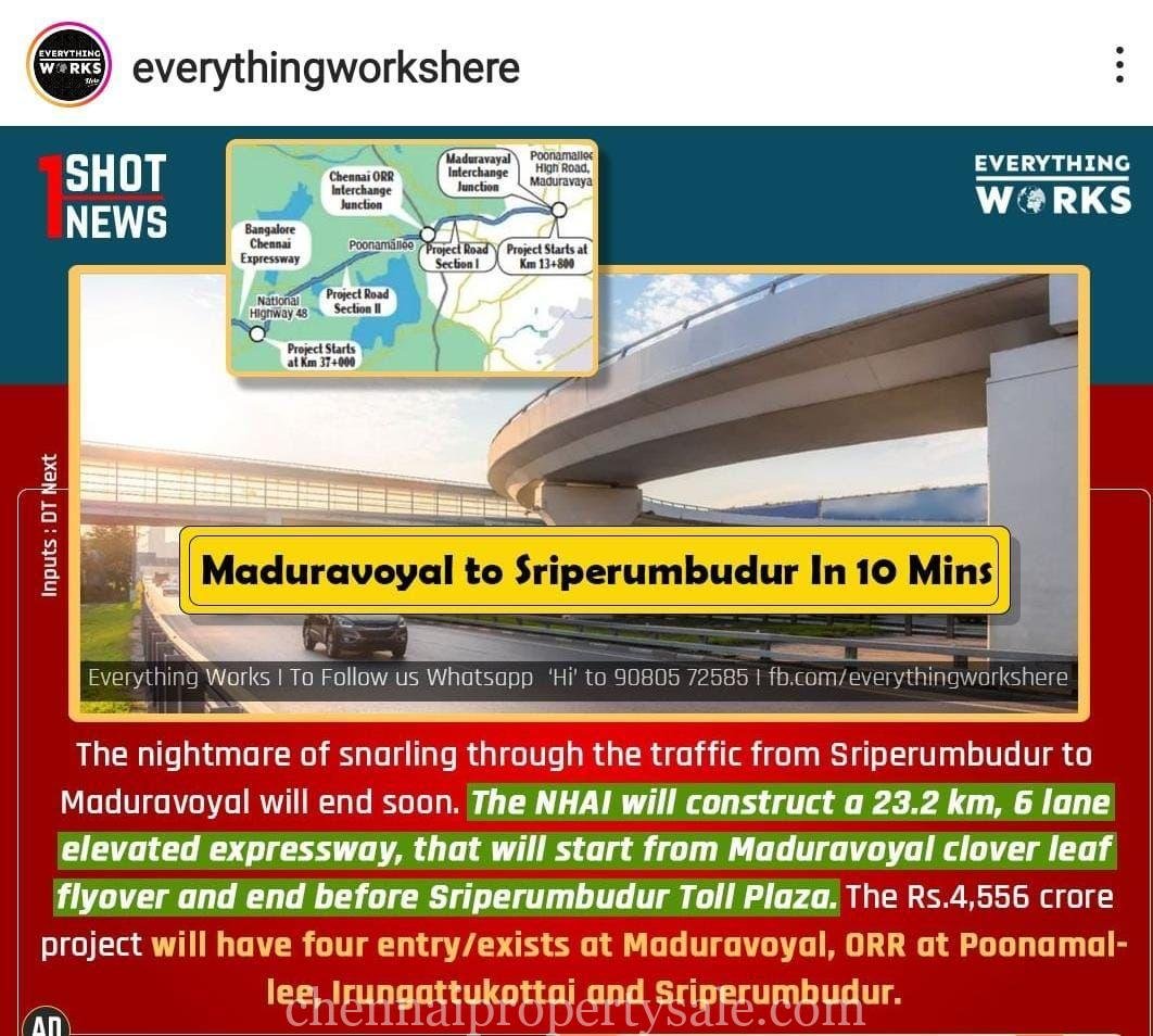 Luxuray Apartment Flats sale in Thirumazhisai