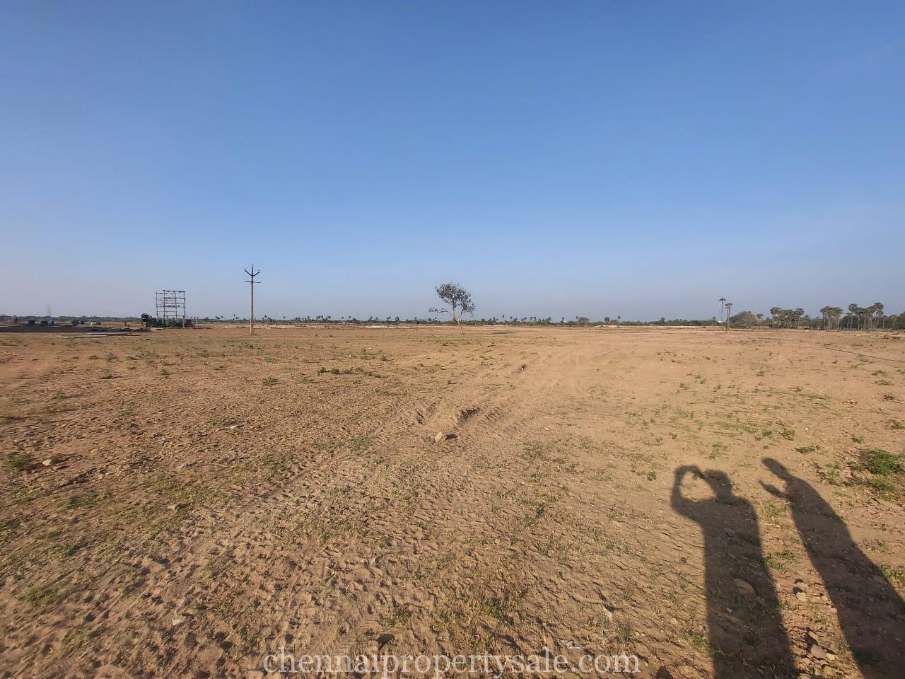 Land for GST - uthiramerur on road PERUMGOZHI