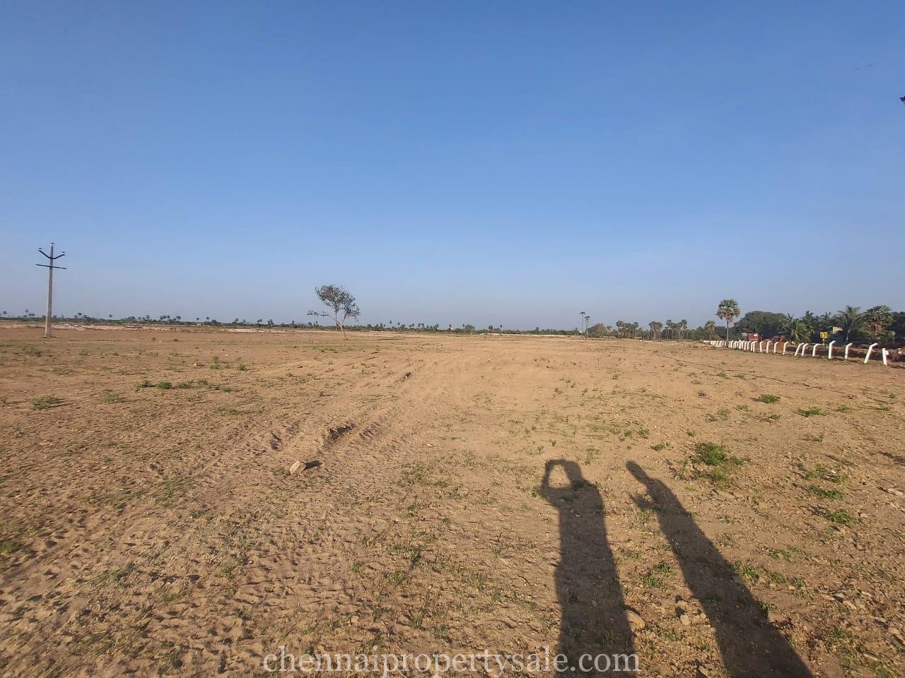 Land for GST - uthiramerur on road PERUMGOZHI