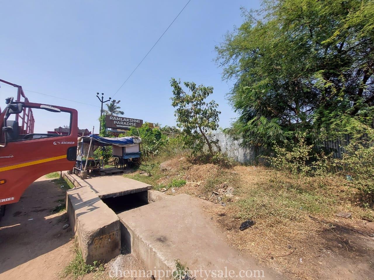 15 ground commercial Land for sale in chennai Madhavaram On Road Property