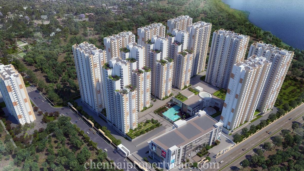 Luxuray Apartments sale in Perumbakkam