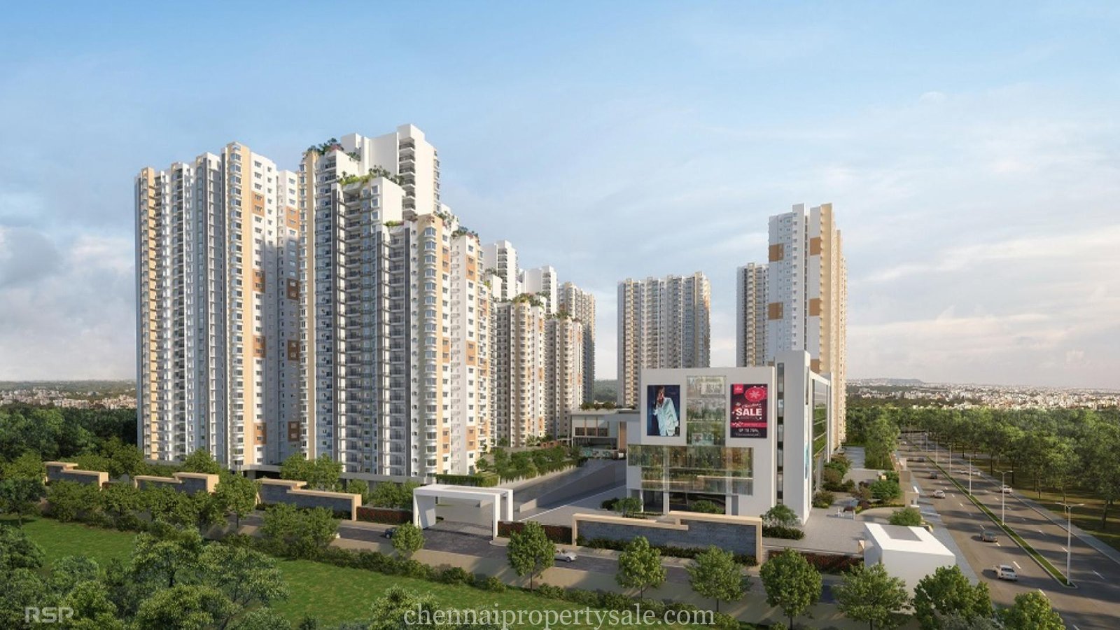 Luxuray Apartments sale in Perumbakkam