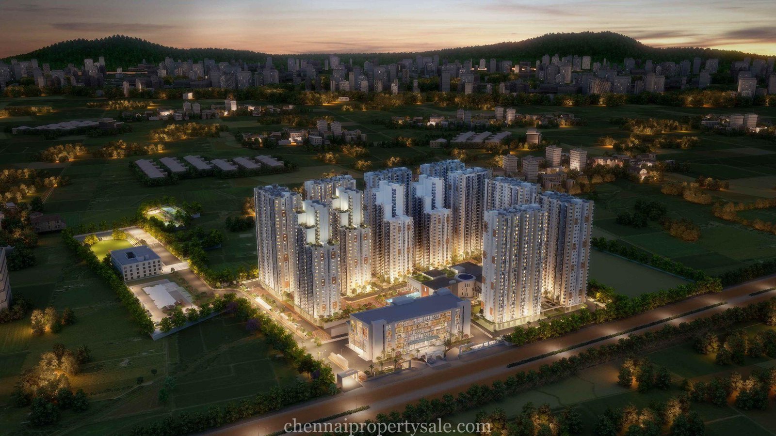 Luxuray Apartments sale in Perumbakkam