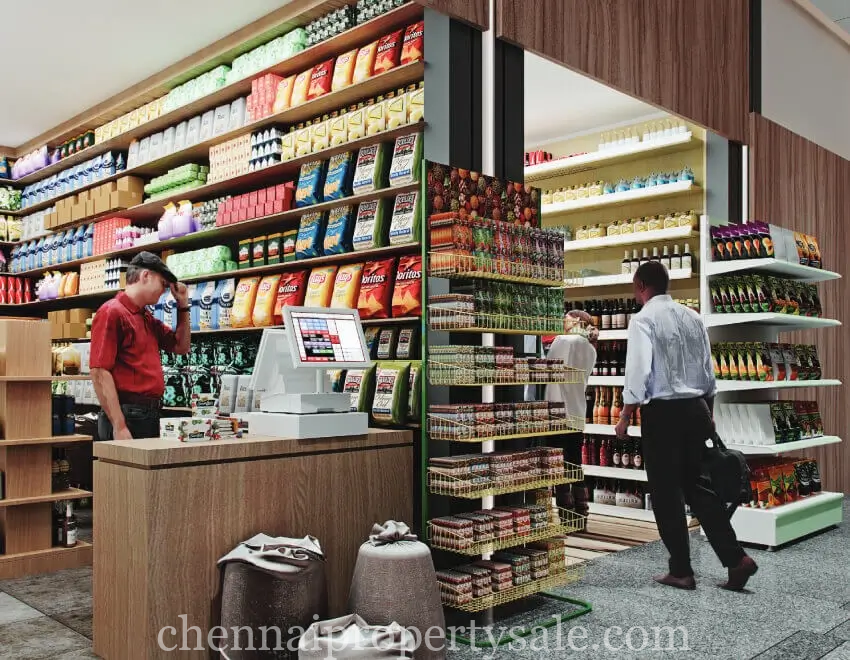 500 sqft office commercial shop sale in Perambur