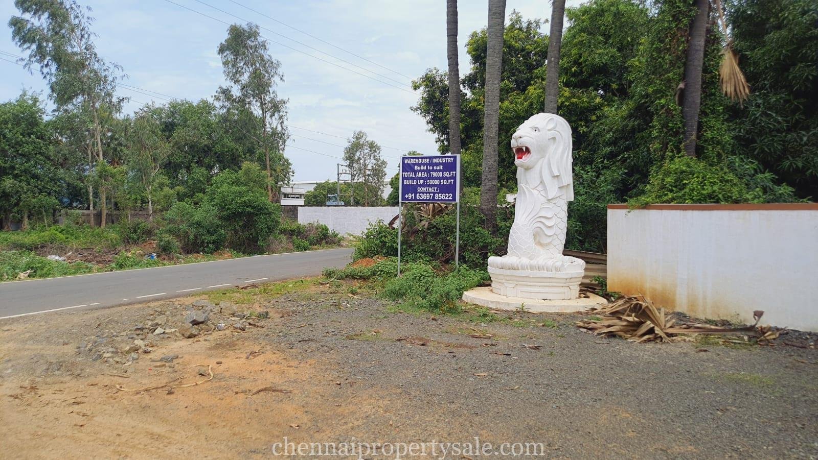1.52 Acres industrial acres Sale in Ulundai Village On Road