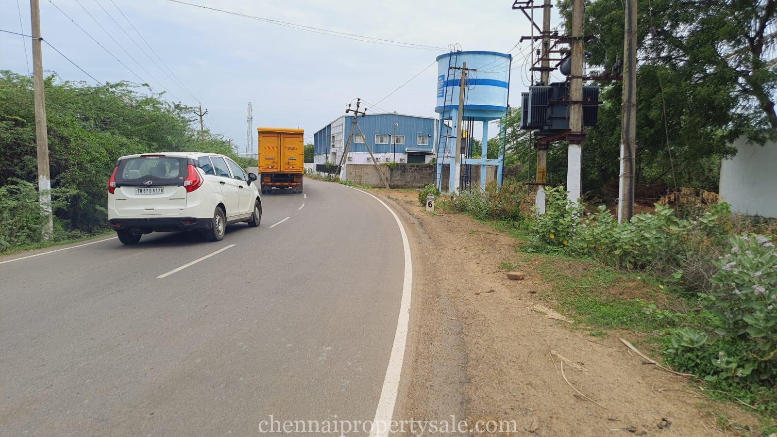 25 Acre Industrial Land Sale in Mannur Sriperumbudur