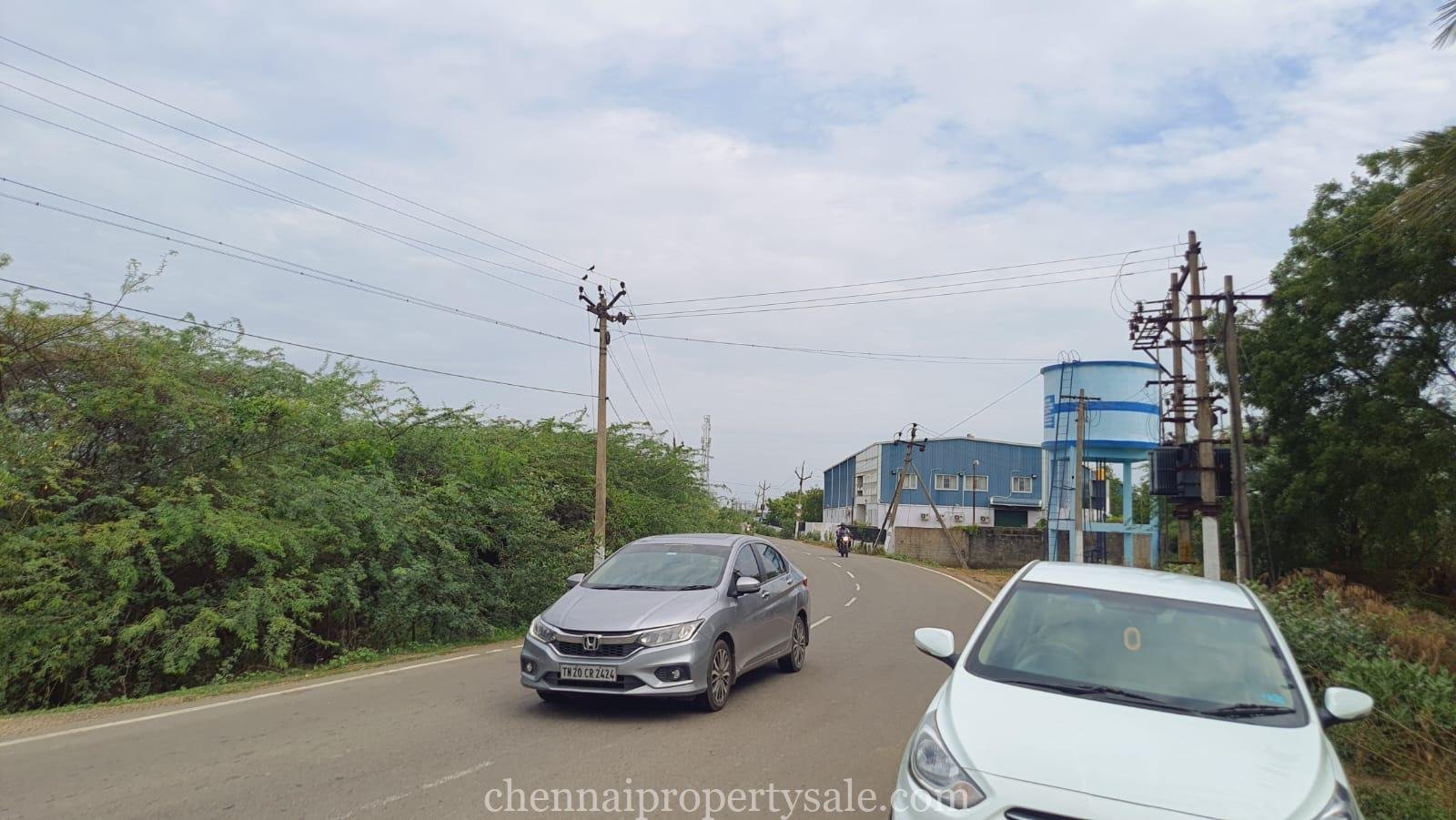 25 Acre Industrial Land Sale in Mannur Sriperumbudur