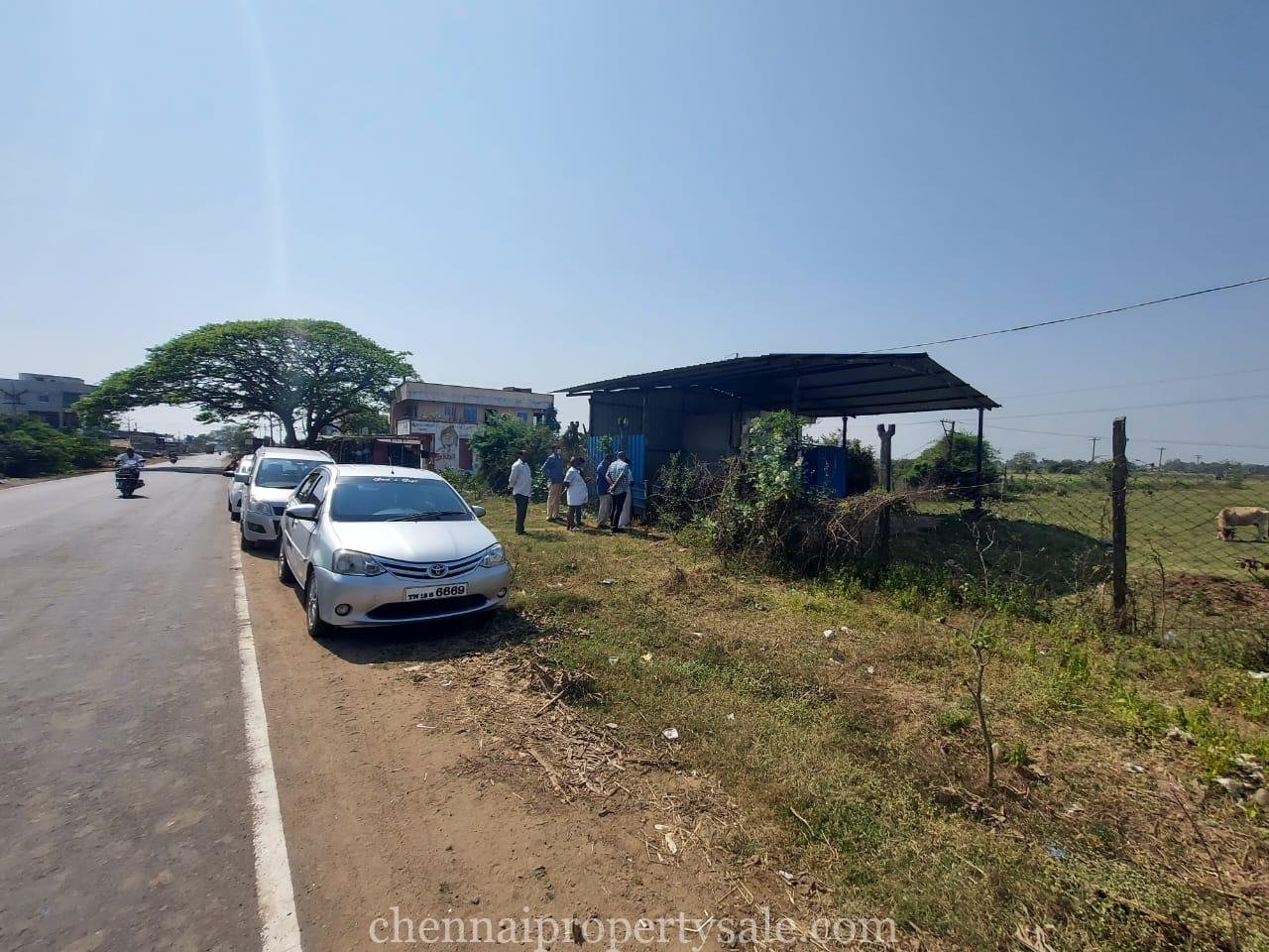  60 Acres industrial On Road Land Sale in Pondavakkam