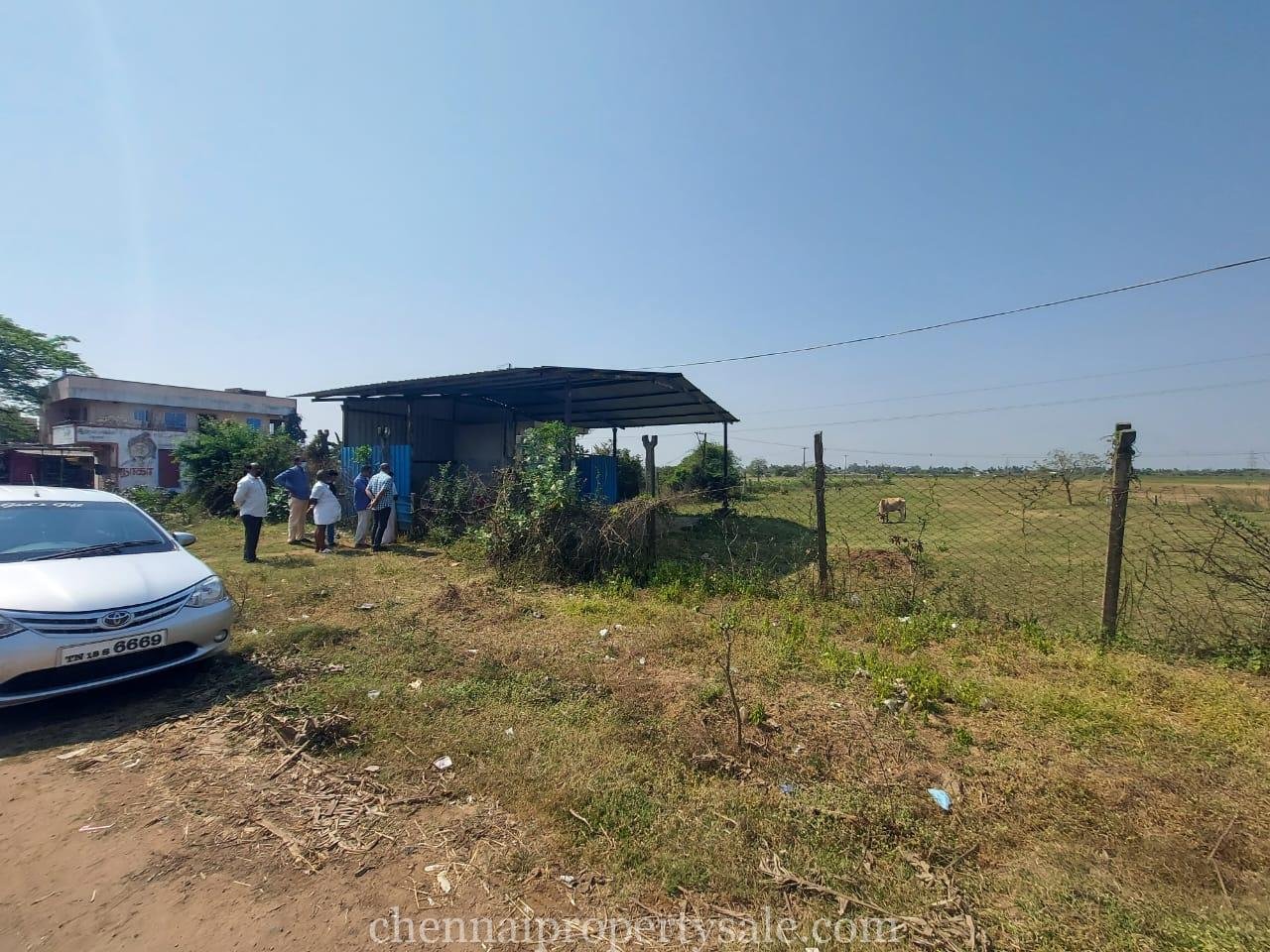  60 Acres industrial On Road Land Sale in Pondavakkam