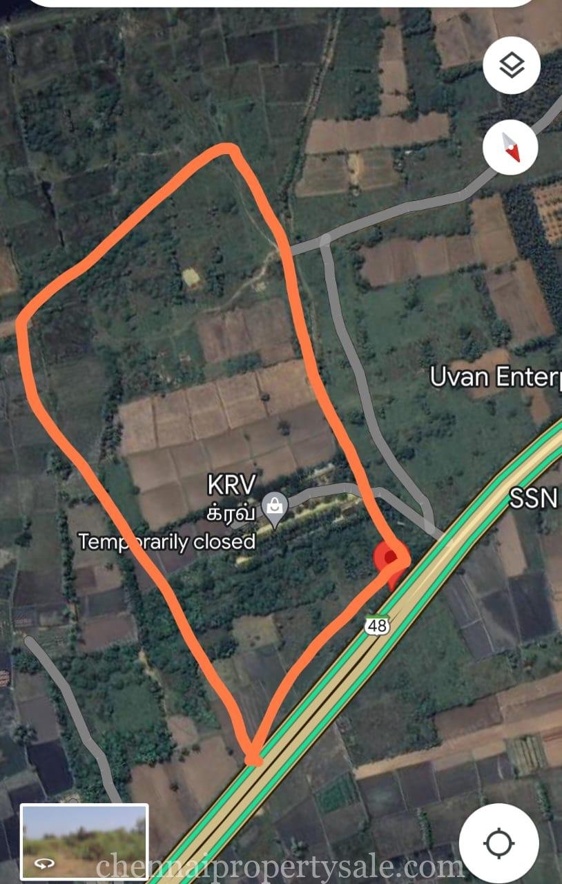 70 Acre Industrial Land Sale in Oragadam