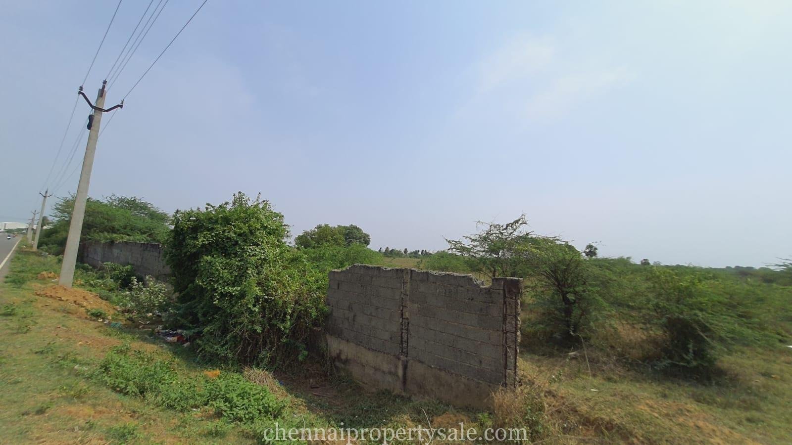 120 Acre Industrial Land Sale in Valarpuram - Mappedu road