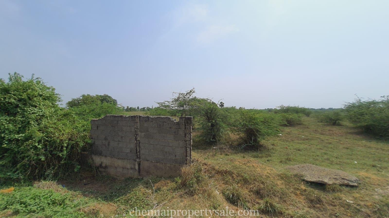 120 Acre Industrial Land Sale in Valarpuram - Mappedu road
