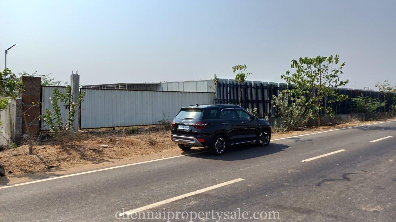 17 Acres industrial Land Sale Sunguvarchatram On Road