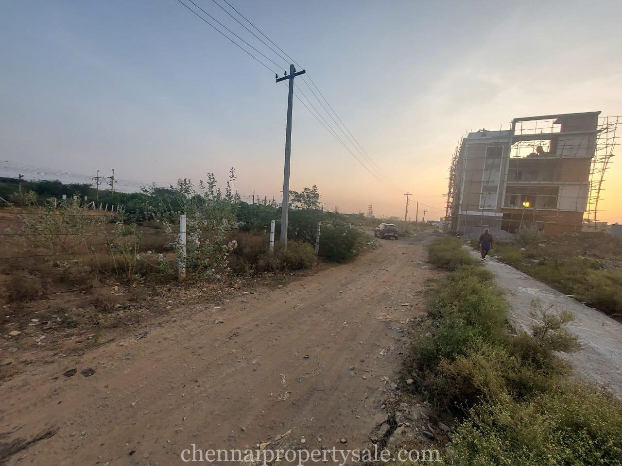 5.5 Ground Vacant Plot Sale in Korattur
