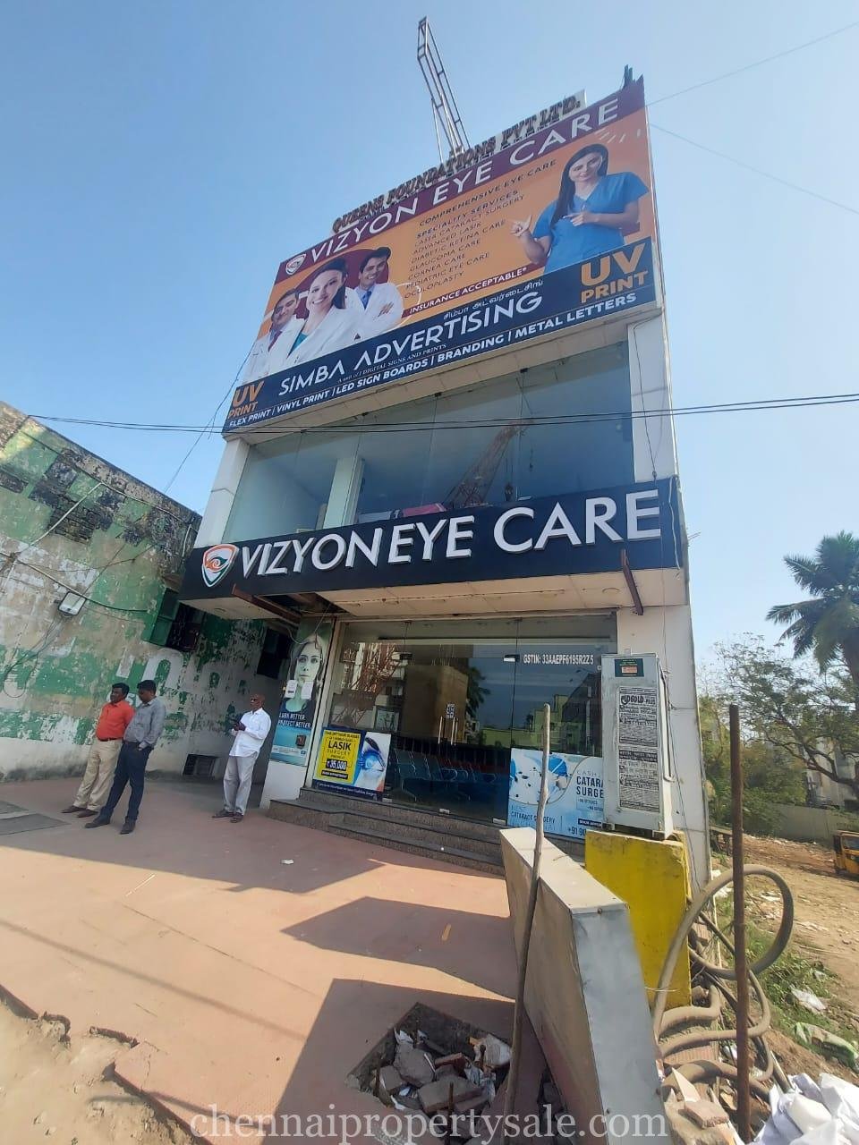 7400 Sq Feet Rental income Complex Sale in Valasaravakkam