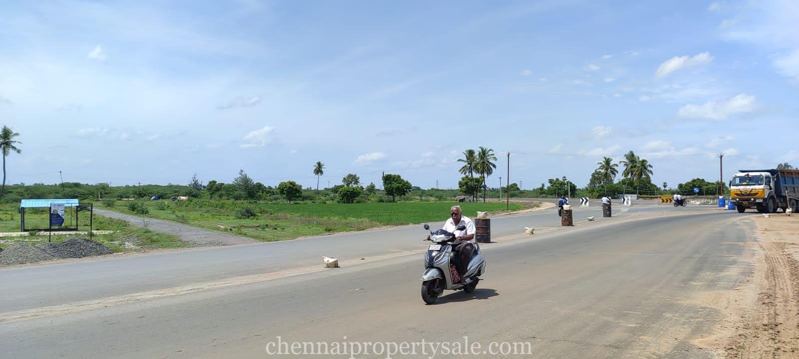 93.78 Acres industrial Land Sale in Oragdam Walajabad