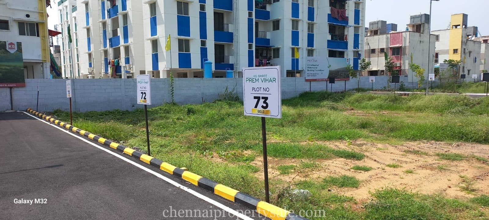 Premium Villa Plots Sale at Tiruvottiyur