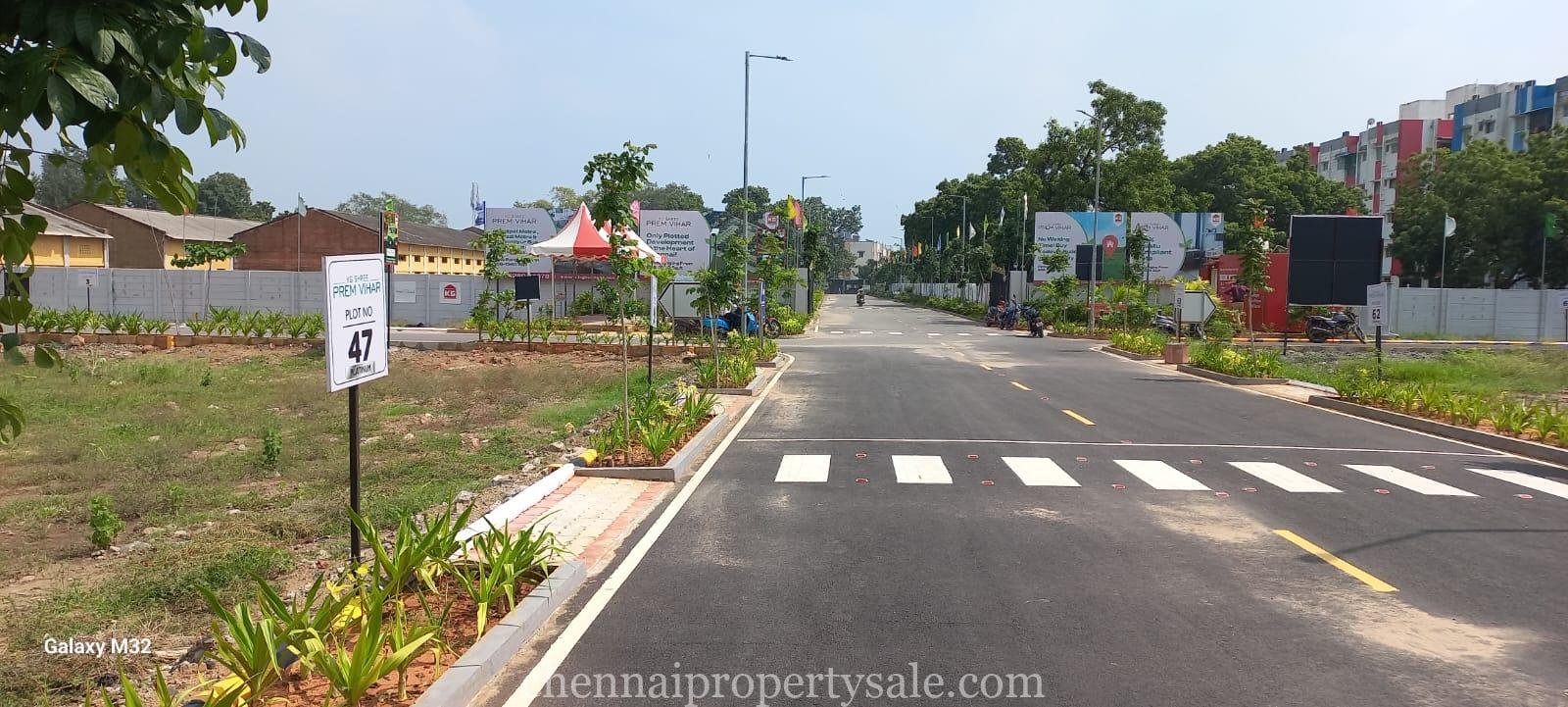 Premium Villa Plots Sale at Tiruvottiyur