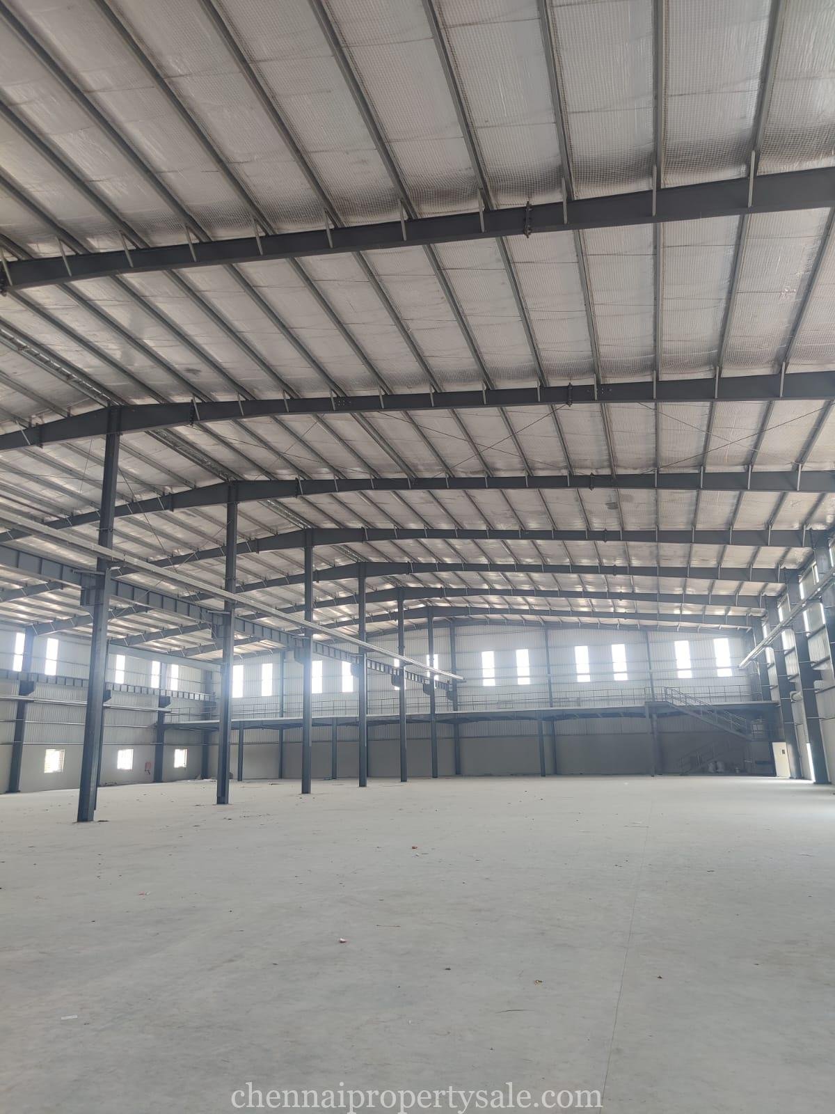 10,000 Sq Feet Warehouse Rent in Mevalurkuppam