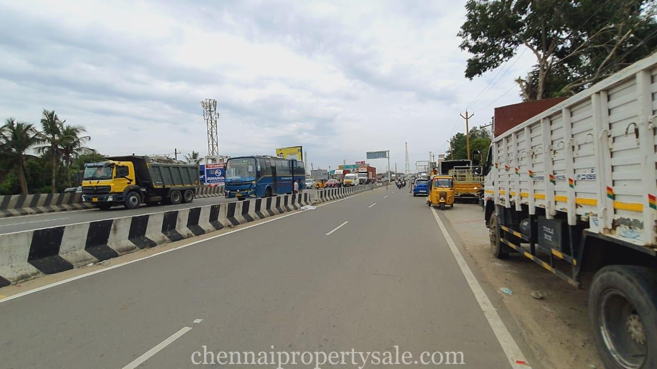 4.13 Acre Residential / Commercial Land Sale in Nasarathpettai