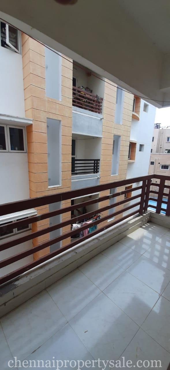 Spacious 3 BHK flat in Navalur OMR