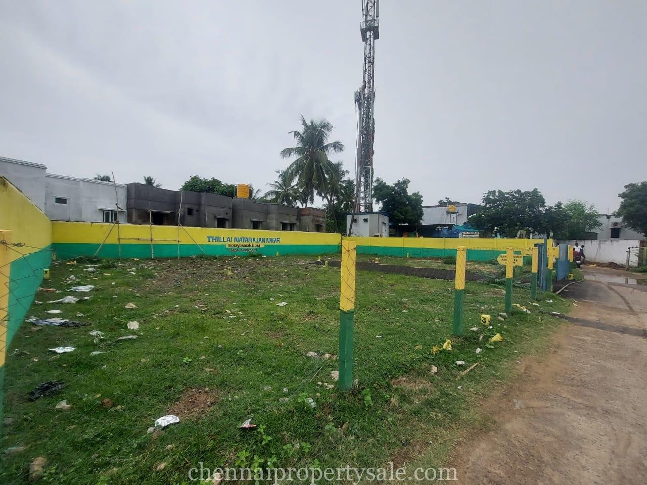 Plots Available For Marketing in Poonamallee